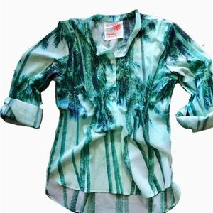 Samudra Tetiaroa Button Up Shirt size L
